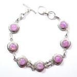 Pink moonstone